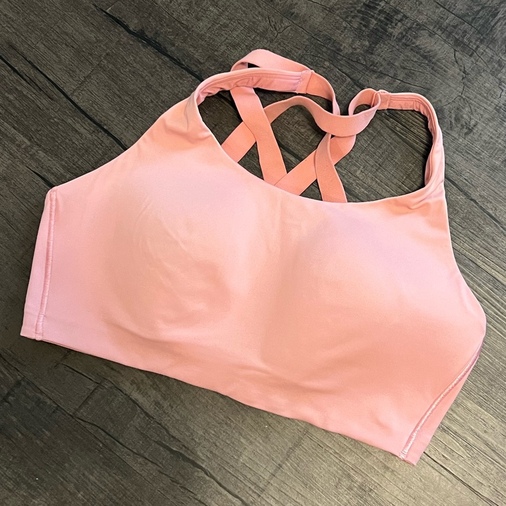 Lululemon high support running bra.